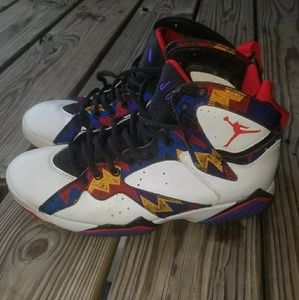 💥SIZE 8.5 RETRO 7 "SWEATER" JORDANS💥